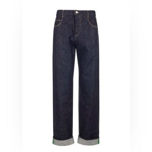 Bottega Veneta turn-up Hem denim trousers